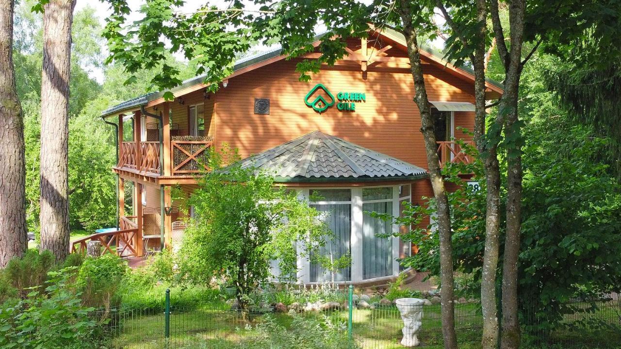 Green Gile Villa In Druskininkai Center Екстер'єр фото